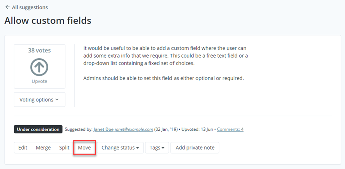 Original feature request for filter by tags